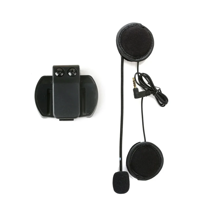 1pcs motocyklová prilba mikrofónu náhlavná súprava 3,5 mm spona pre 3,5 mm V4 V6