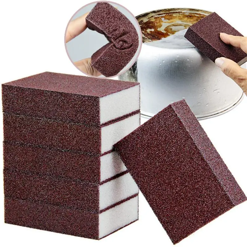 1pcs nano špongia kúzelnícke gumy karborundum odstraňovanie hrdze čistiaca špongia kefka kuchynská kvetináčka