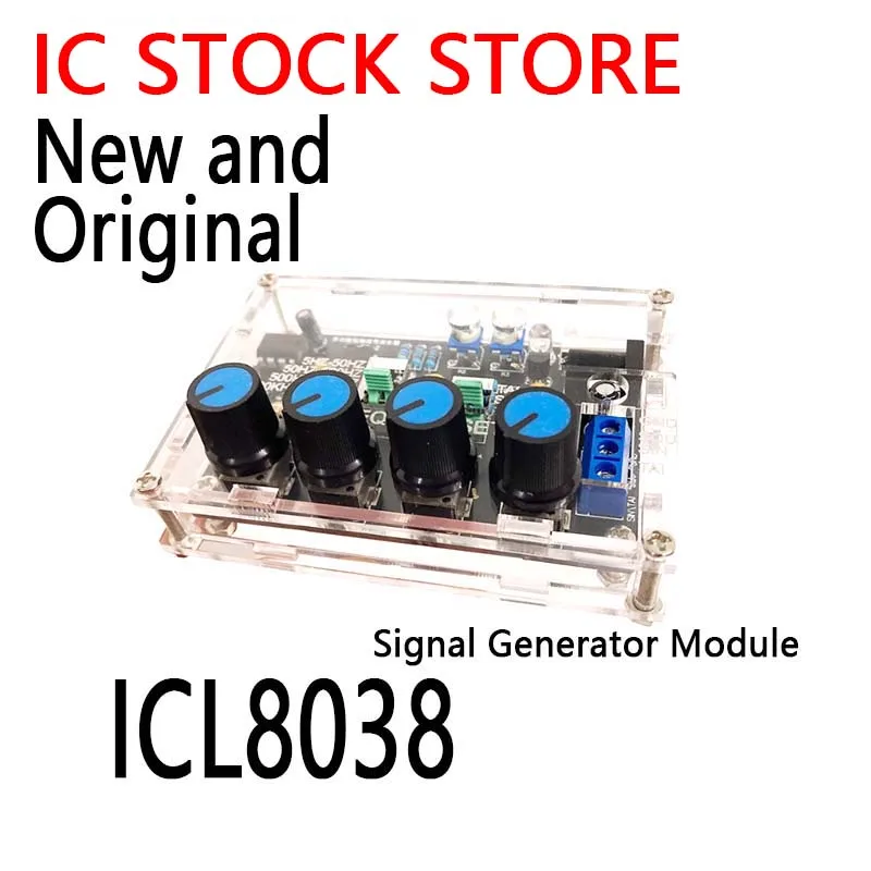 1pcs Nový a pôvodný multifunkčný nízkofrekvenčný generátor signálu XR2206 s Akrylovou súpravou DIY Kit ICL8038