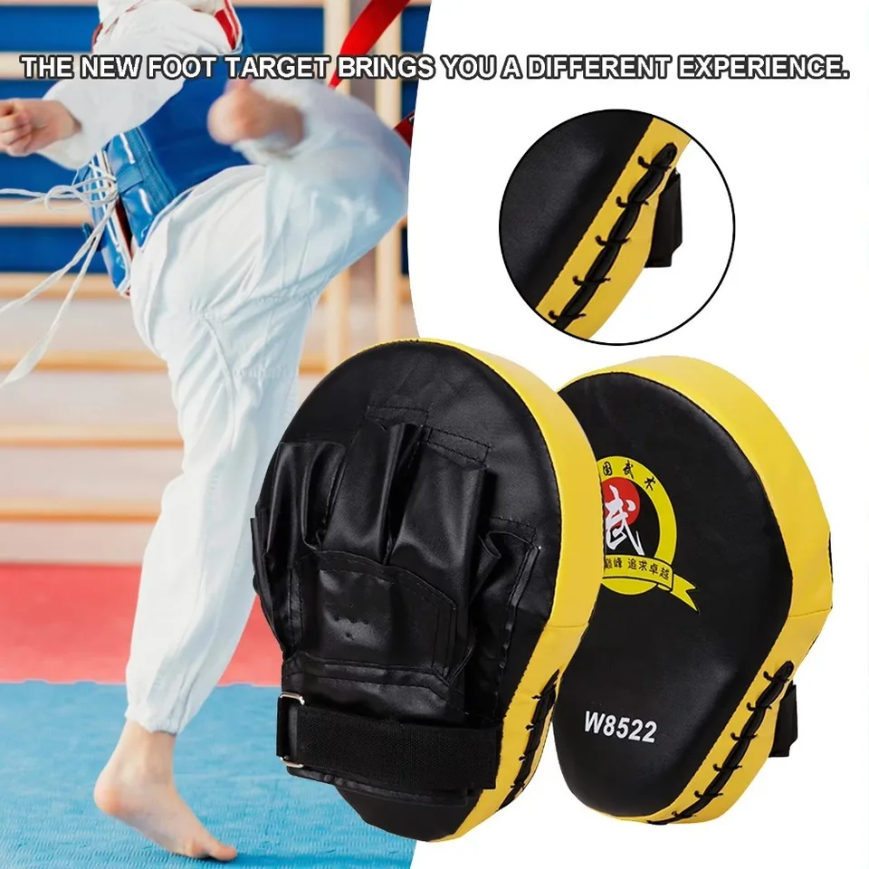 1pcs Nový odolný boxový ručný rúk Cieľová podložka Light Hmotnostná absorpcia nárazu Boj Ručne cieľový ergonomický konštrukčný box cieľová rukavica