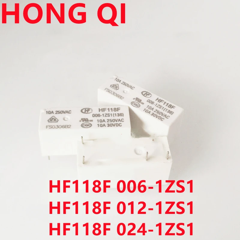 1pcs Nový pôvodný HF118f 006-1ZS1 HF118F 012-1ZS1 HF118F 024-1ZS1JQX-118 006-1ZS1 JQX-118F 012-1ZS1 JQX-118F 024-1ZS1
