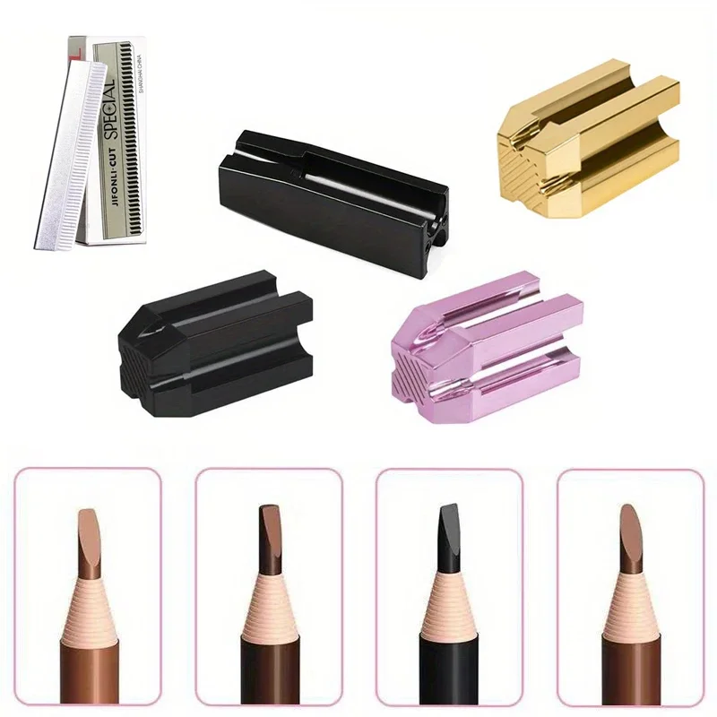 1pcs obrúsený orezávač pero s breammerom s mikrobladingovým čepeľom Tattoo Supplies Nastavte obočie