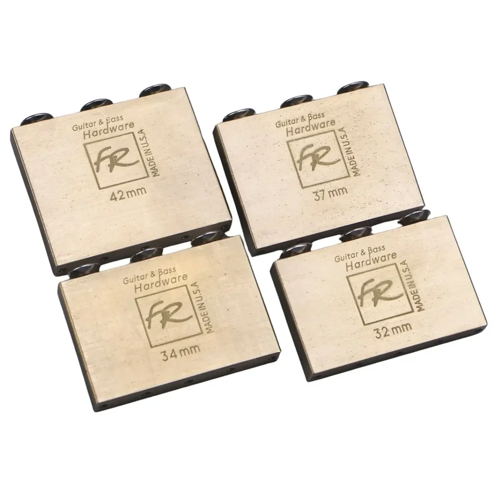 1pcs Original Original Electric Guitar Sustain Solid Brass Block Fit Floyd Rose Špeciálny originálny originálny most tremolo System Bridge