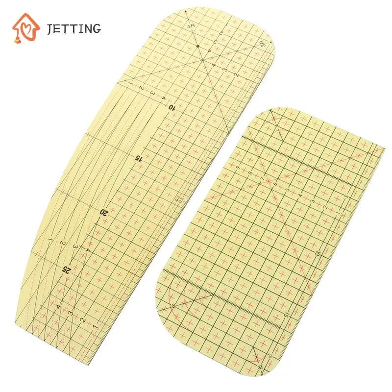 1pcs patchwork šijacie nástroje horúce žehlenie Tkanina meracia Nástroj na mieru remeselníkov