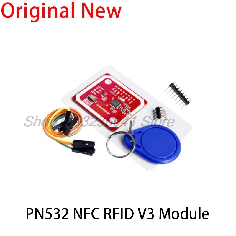 1pcs PN532 NFC RFID Wireless Modul V3 User Užívateľské súpravy Režim spisovateľa IC S50 Card PCB Attenna I2C IIC SPI HSU
