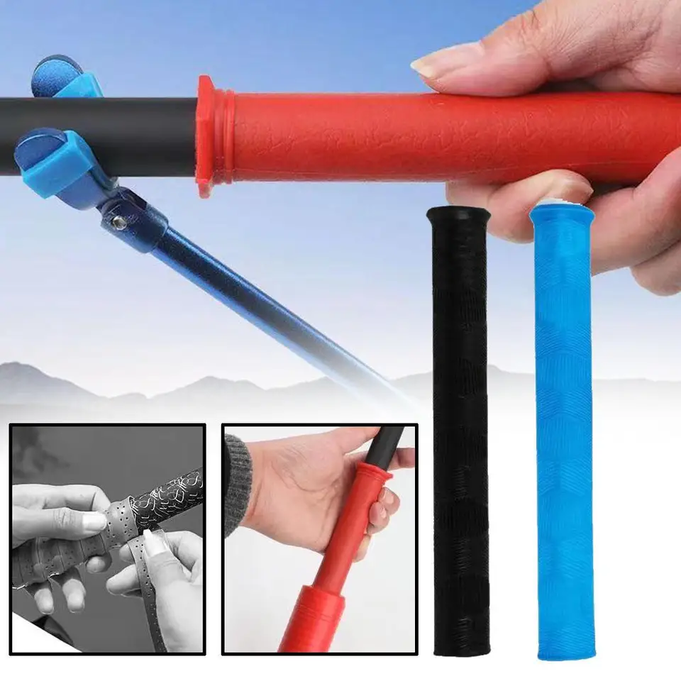 1pcs proti šmykľavke Silikónový rybársky prúžok Soft Mäkká vodotesná operácia Easy Cover Accessory Sleeve Rube Ochrana Ochranná rybia z1w9
