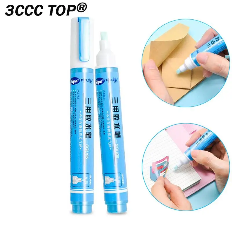 1pcs Slid Glue Pen Roztomilé viacúčelové rýchle sušenie lepidla pera DIY super silné lepiace palice Stationery Supaly pre študentov