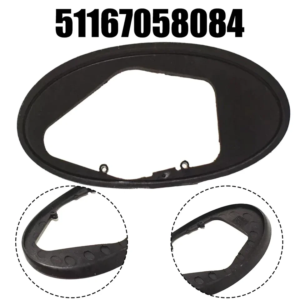 1pcs spätné zrkadlo základná gumová podložka tesniaci prsteň pre BMW pre Mini pre Cooper R50 R52 R53 2002-2008 ľavé pravé zrkadlo tesnenie