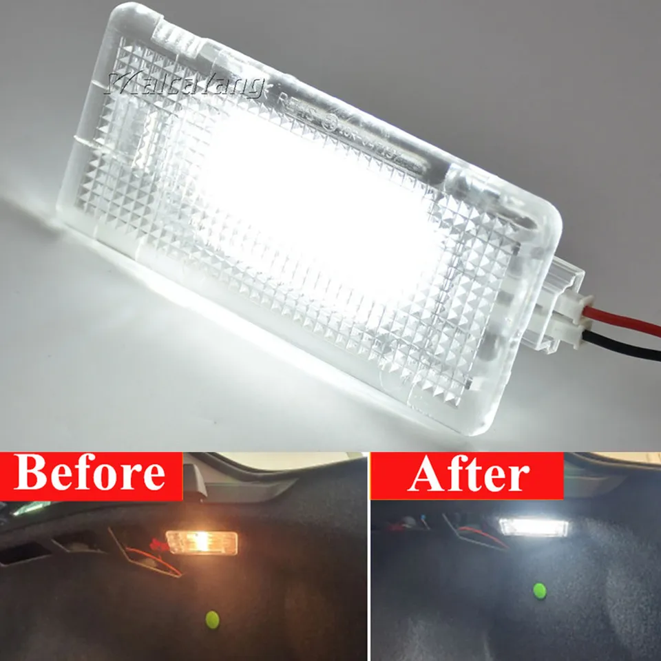 1pcs Super White Car zadná batožina kmeň LED svetlo LED žiarovka 63316962039 pre BMW E39 E60 E61 F10 M5 X5 X1 1 3 5 7 Series X-Series