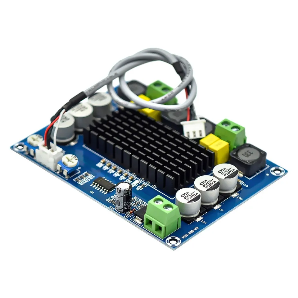 1pcs XH-M543 Digitálny zosilňovač digitálneho napájania vysokého výkonu TPA3116D2 Audio zosilňovač modul D Dvojitý kanál 2*120W