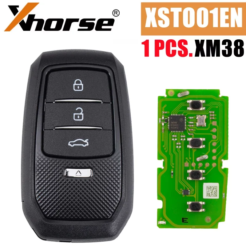 1pcs xhorse xm38 xsto01en pre Toyota/Lexus feng.t Univeral Smart Remote Key 4d 8a 4a 312MHz 434MHz pre VVDI2 VVDI Mini Tool Tool