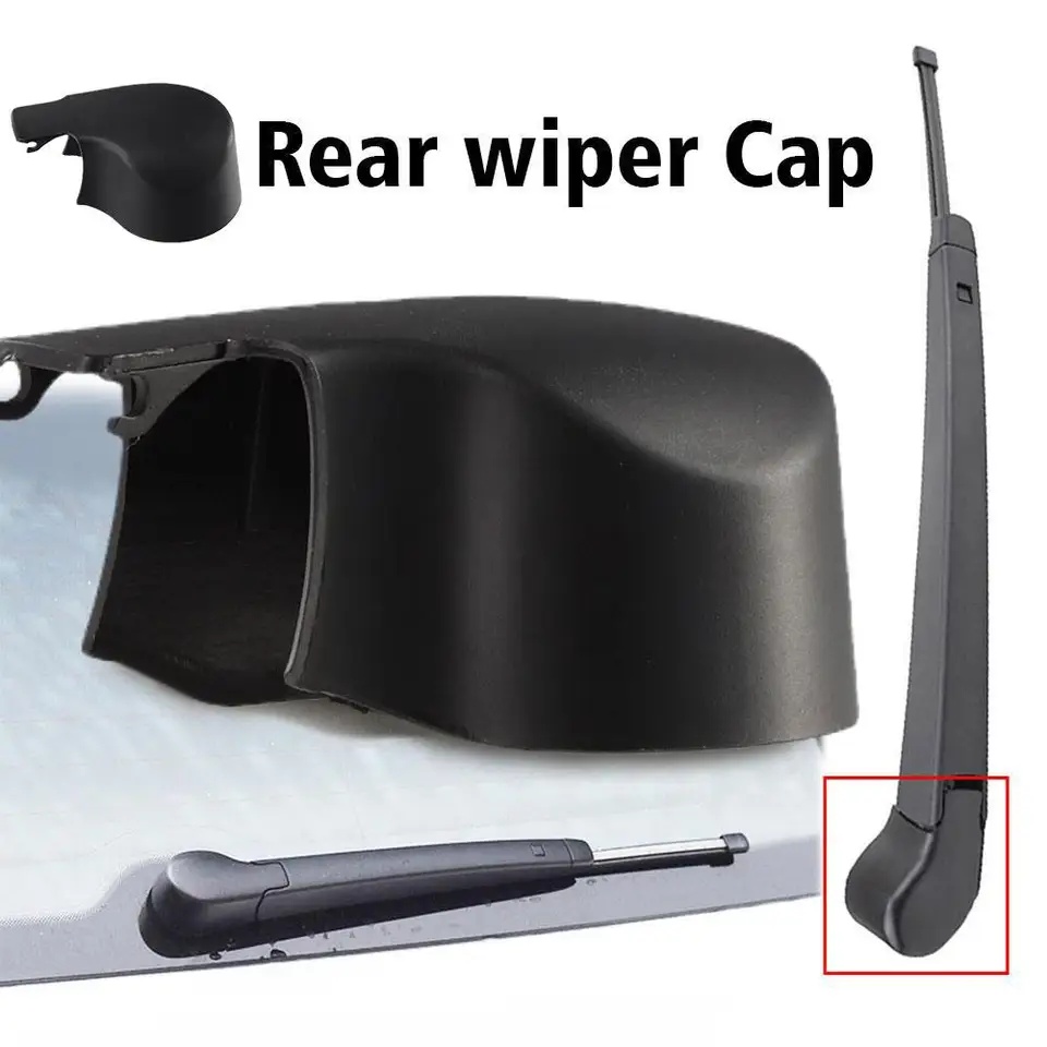 1pcs zadný stierací kryt ramena Arm Black Plastic Rocker Chrup Arm Cover Cover Cover pre automatické diely VW Golf Auto časti 5K695435 5GM955435 B8Q7