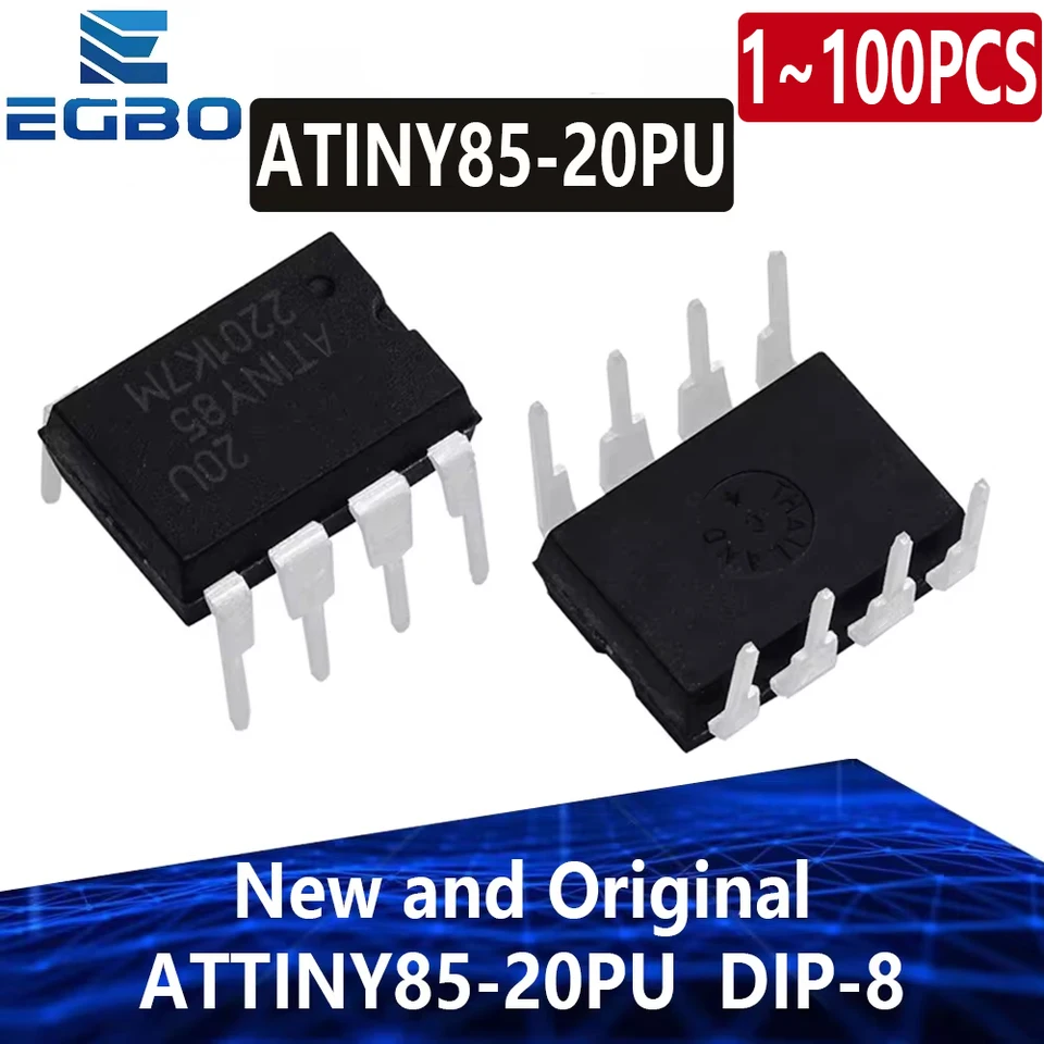 1pcs ~ 10ks Attiny85-20PU DIP-8 ATTINY85 DIP8 85-20PU ATTINY85-20 DIP NOVÉ A ORIGINÁLNE