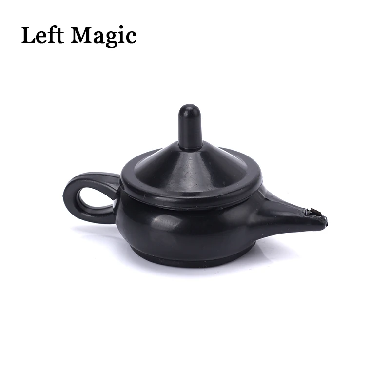 1pcs úžasná legenda Aladdin Magic Denie Light Magic Trick Profesionálny kúzelník mince Thru Lamp Magic Coin Ress Easy