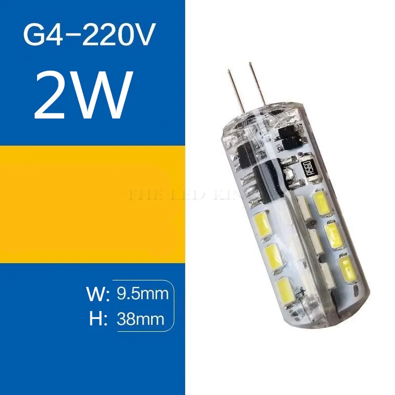 1pcs/šarža G4 3014 LED žiarovka AC DC 12V 220V 3W 5W 9W Nahrádzajte 10W 20W 30 W halogénové svetlo 360 Uhol lúča G4 G4 vianočné lampy LED LED