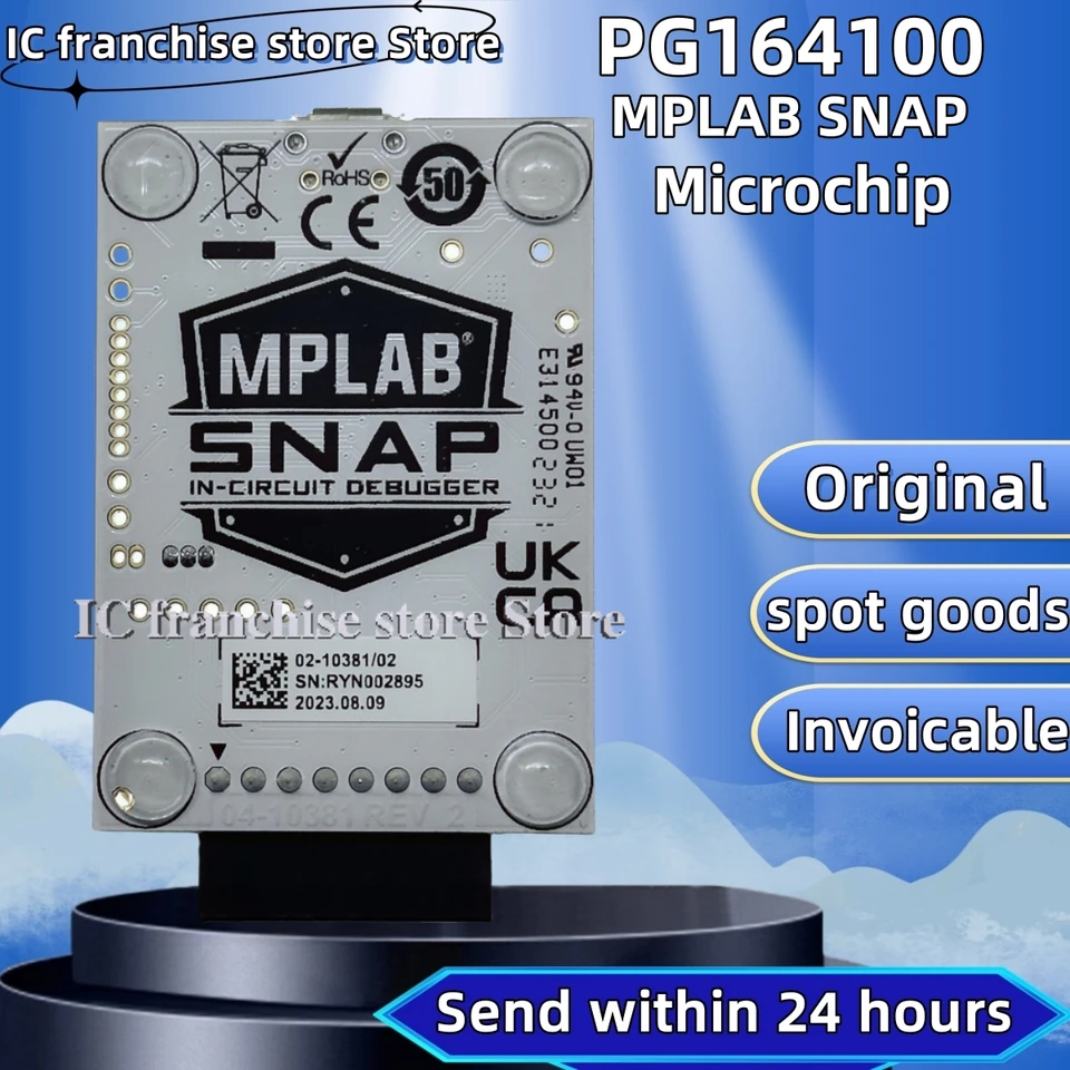 1pcs // šarža PG164100 MPLAB Snap Snap Debugger Hardware Debugger Programmer 100% Pôvodný zásob