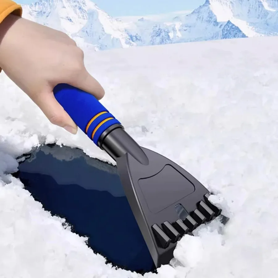 1pcsnow lopata pre auto škrabka na sneh odmrazuje škrabku na škrabku na sneh pre zimné auto sklo Snow Snow Snow Clearing Tool Dei