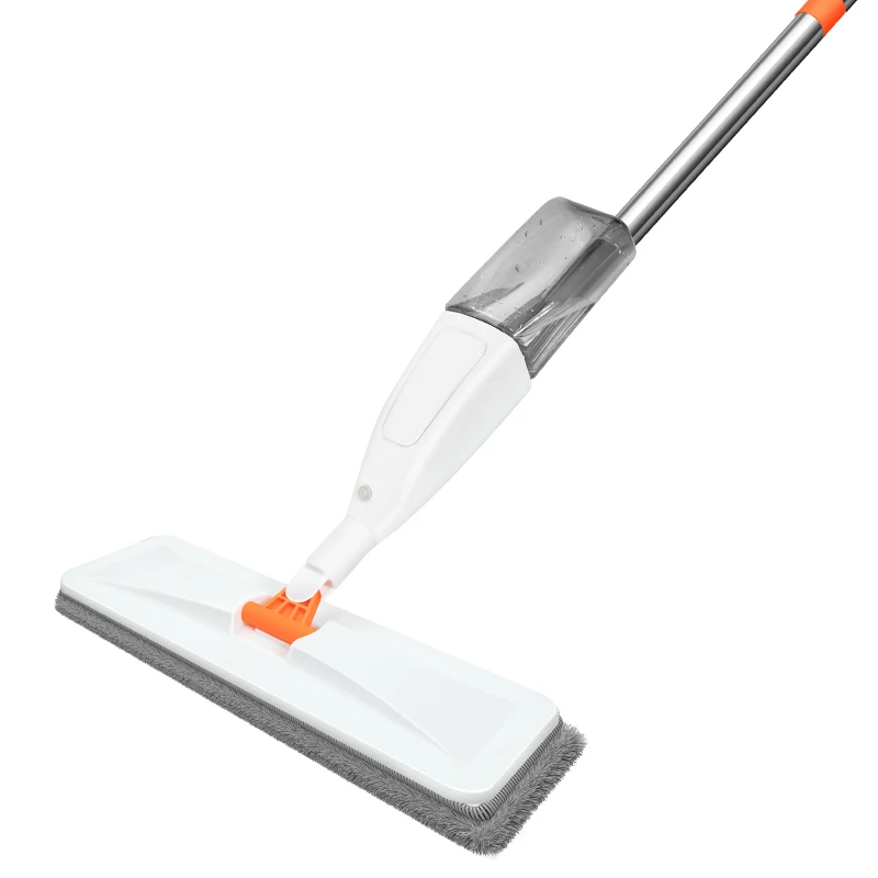 1pcwet mop pre čistenie podlahy, mikrofilátový rozprašovací mop s umývateľnou podložkou, drevený podlahový mop s postrekovačom, mopom a súpravou vedier