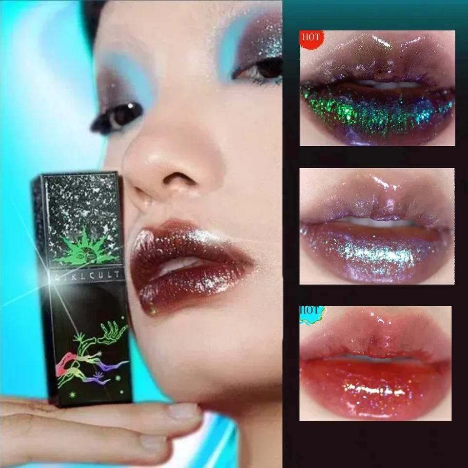 1psc girlcult lesk na pery dlhotrvajúca chameleón Kórejský lipový odtieň zvlhčujúci pery Oil Private Label Lipstick Custom Logo makeup