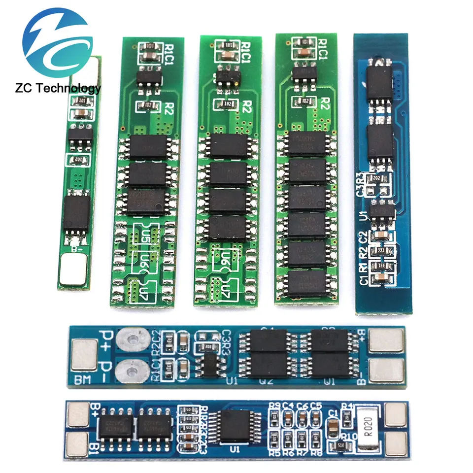 1S 2S 3 4 6MOS LI-ION BMS PCM batéria 7,4 V 8,4V Ochranná doska 2.5a 3a 5a 7.5a 10a 15a PCM pre 18650 Lítium iónovú batériu