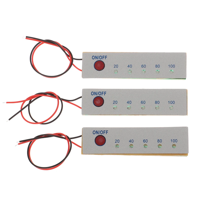 1s/3s/4s lítium indikátor kapacity batérie Li-ión Percento indikátorová indikátorka Battery Capacity Tester Indikátor úrovne hladiny