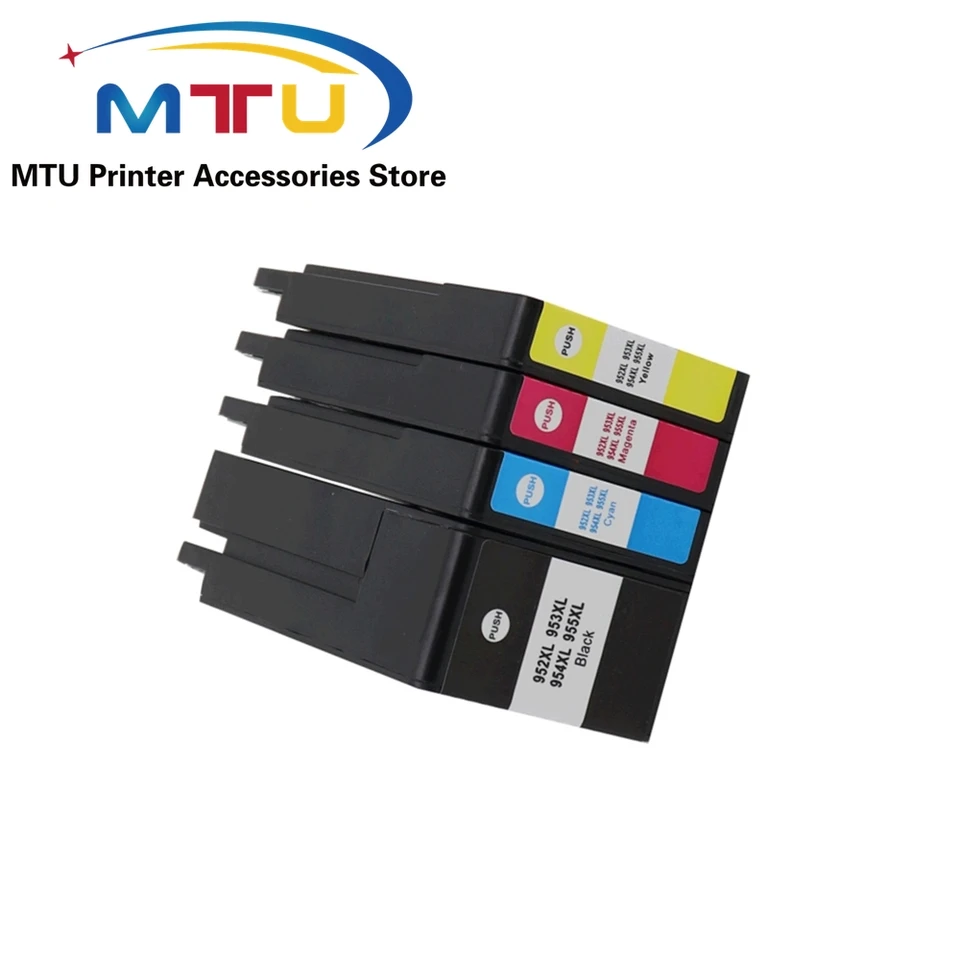 1set 952xl 953xl 954xl 955xl atramentovej kazety pre HP OfficeJet Pro 7720 7740 8210 8710 8715 8716 8720 8725 8730 8740 952 953 954