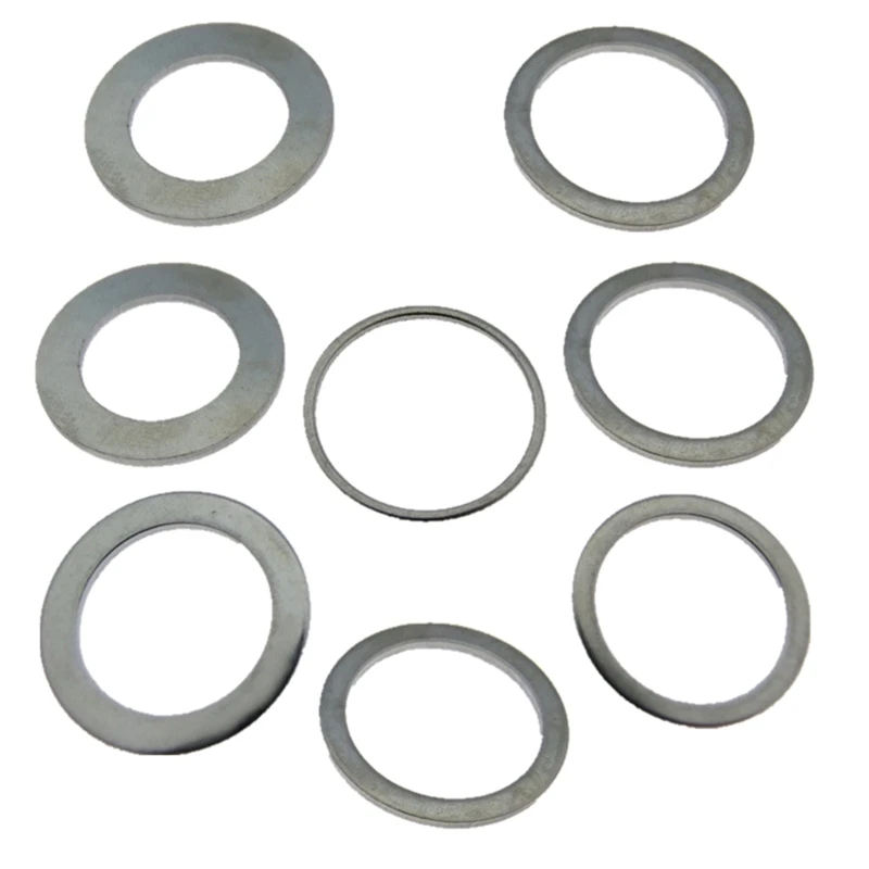 1set kruhový vysokorýchlostný oceľový redukčný krúžky Cutting Disc Preversion Ring Woodworking Tools Drop Diship