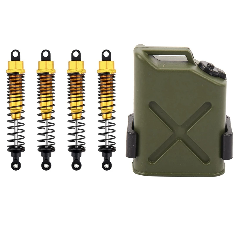 1set Mini palivová nádrž pre Tamiya CC01 axiálny SCX10 90046 D90 D110 TF2 TRAXXAS TRX-4 GREEN A 4KS TOSPELBER 108 mm