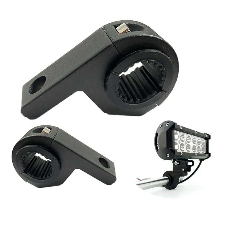 1set Motorbike LED Light Bar Confety Držiaky Trubová svorka pre držiak pre motocykle Motocyklové príslušenstvo Motocyklové príslušenstvo