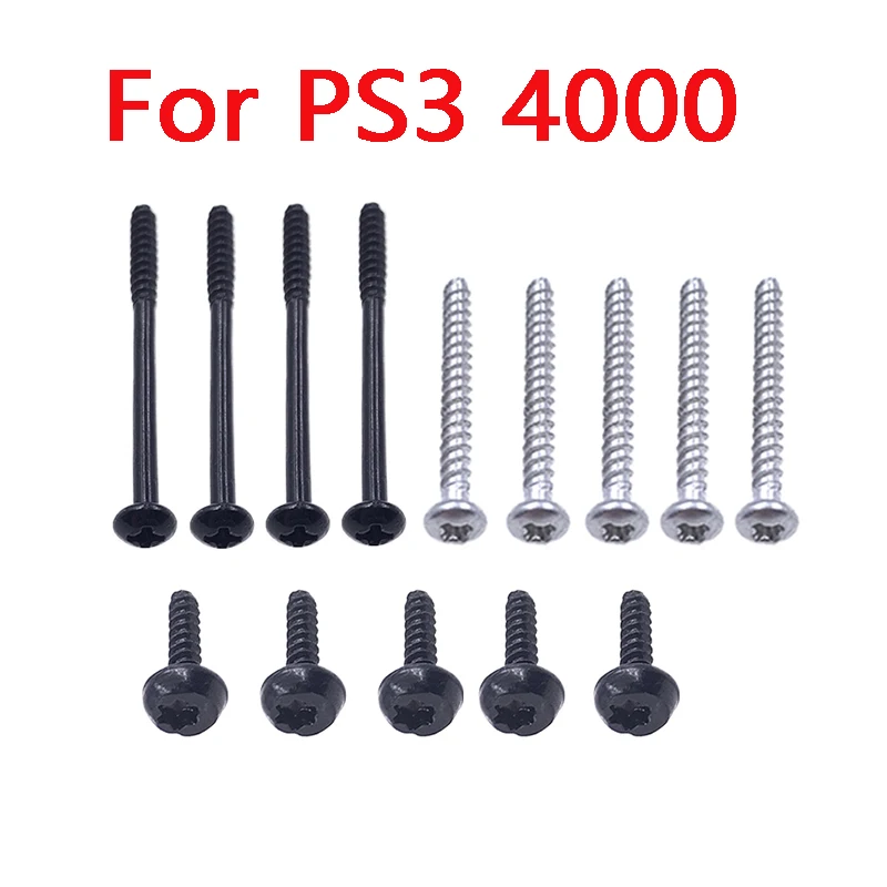 1set pre PlayStation PS3 Super Slim 4000 Host Console Host Full Set skrutky Set skrutkovacia súprava na opravu súpravy