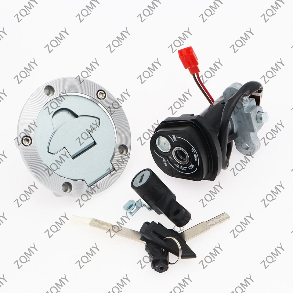 1set pre Yamaha R15 MT15 2015 2016 Motocyklové zapaľovacie kľúče spínač sedadla sedadla Palivová nádrž na plyn