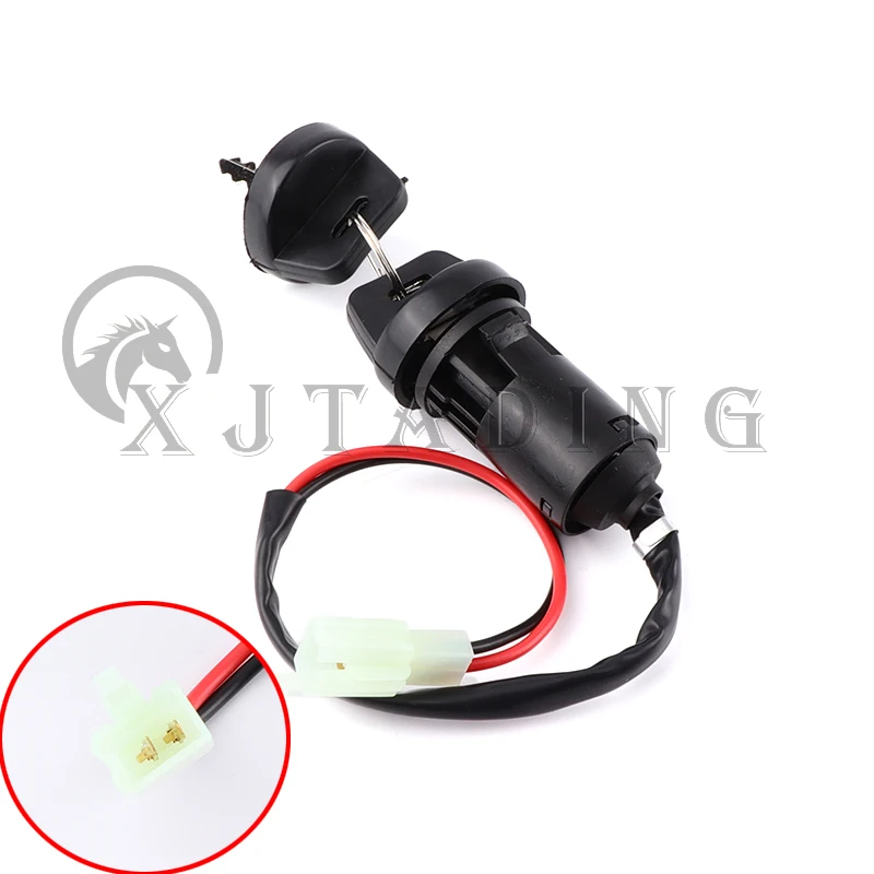 1set Spínač tlačidla Ignition Universal 2 drôty Klávesy zapaľovania Spínač Spínač pre spínač pre motocykel Scooter Quad Quad Quad Quad