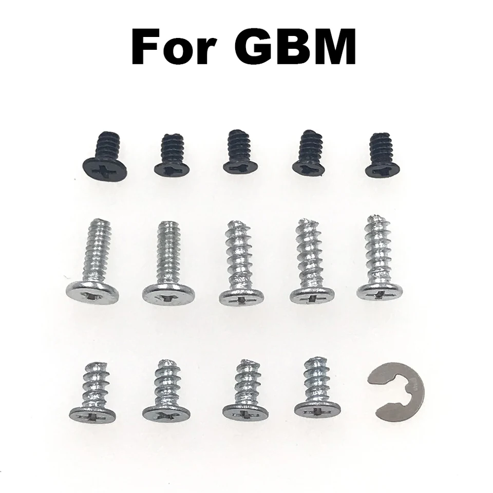 1set výmena za GBM Philips Head Skrutky nastavené pre Shell Micro Console Shell