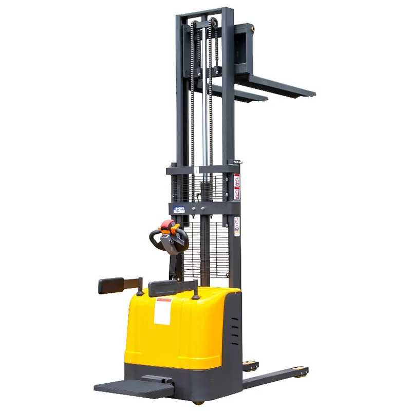 1T 2T Hydraulický vysokozdvižný vysokozdvižný vozík plnohodnotný stohovač elektrických výťahov