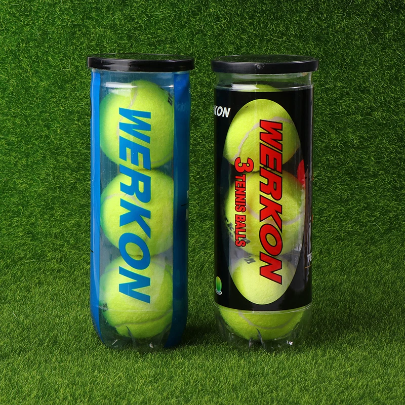 1Tube 3ks tenisové loptičky s vysokou elasticitou Trvanlivosť Unpressurizované tenisové loptičky Športová súťaž Ball pre tenisového trénera