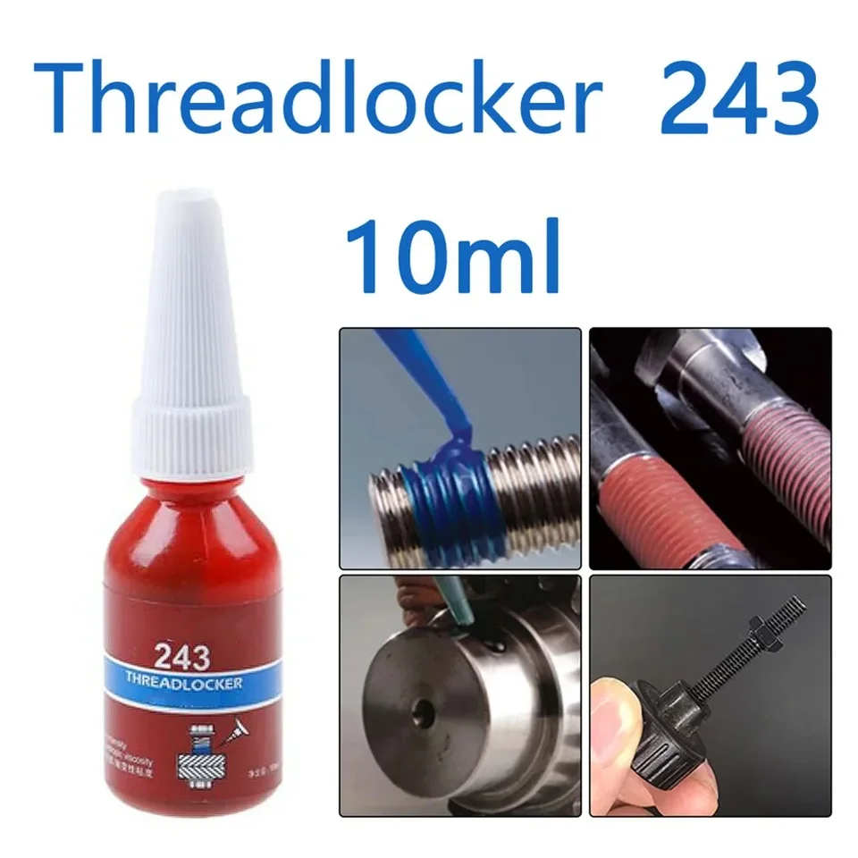 1x 10 ml závitového závitu Blue Threadlocker Appl.