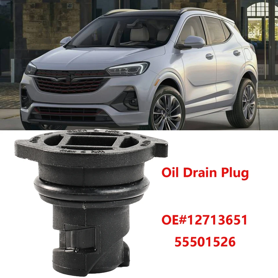 1x motorová olejová vínna skrutková zástrčka pre Buick Encore GX Envision Plast Easy Inštalačné príslušenstvo pre automobily 12713651 55501526