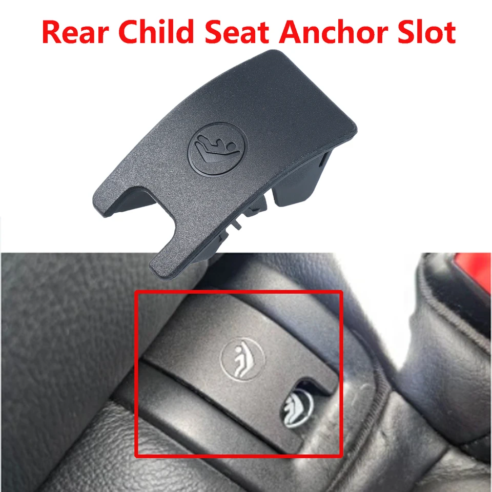 1x pre Audi A4 B8 A5 Black Isofix Car Zadné detské sedadlo Tink Term Tlačidlo 8T0887187 2008-2016 2010 2011 2011 2013 2014 2014 2015