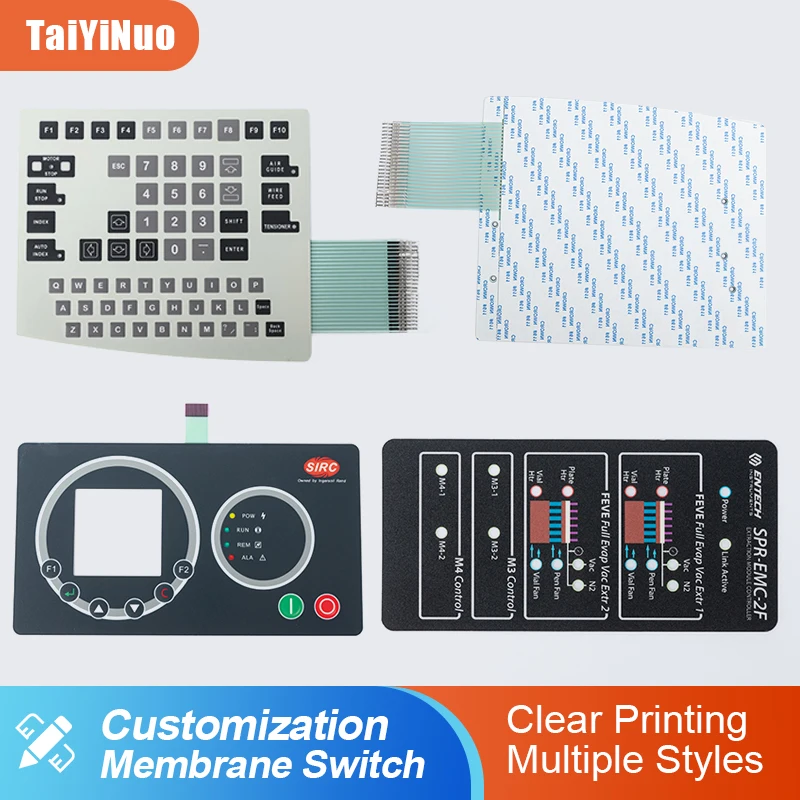 1x8 Matice Array 8Key Membránové prepínač Kláves