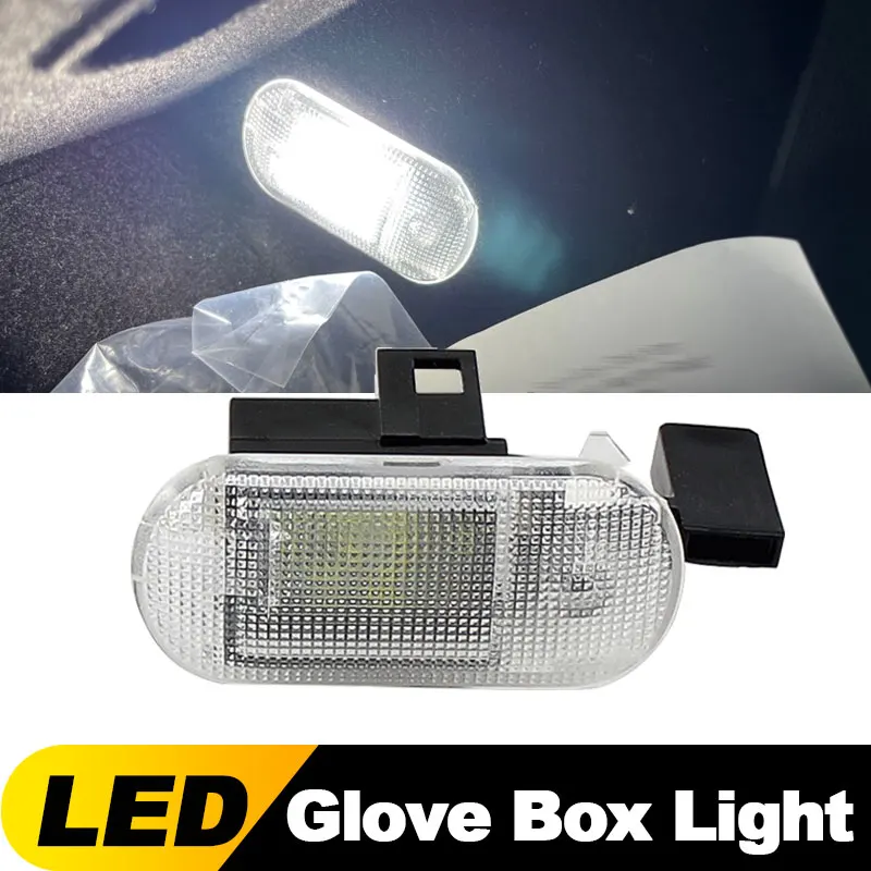 1xled Canbus Car Glove Box Light Storage Priehradka Svetlo pre VW Golf MK4 Bora Touran Toua-reg Caddy SkoDa Fabia Octavia Superb Superb