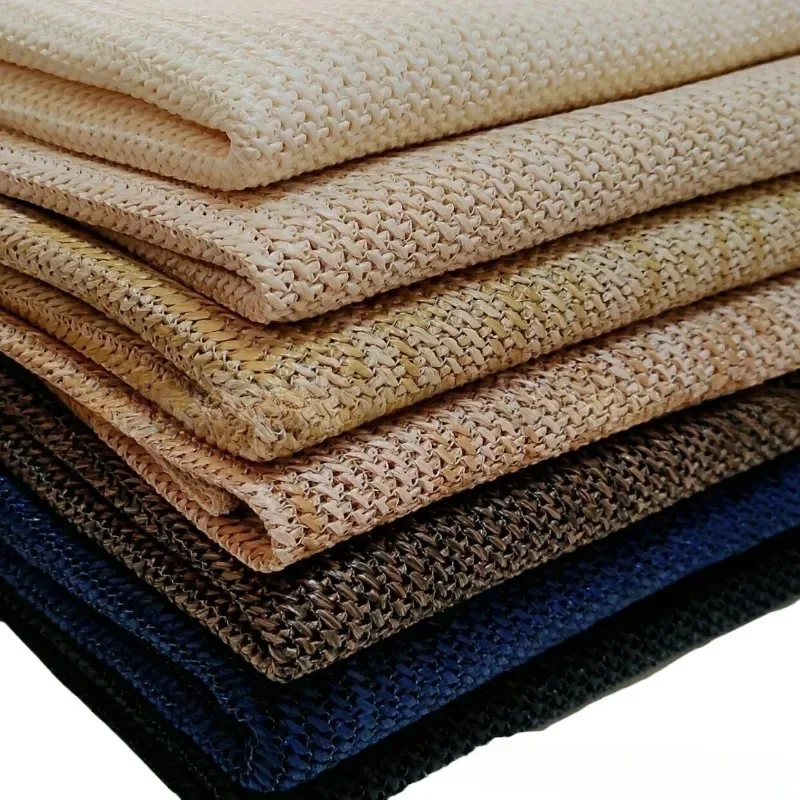 1yardový pás PP Raffia tkanina Tkanina Špeciálna pletená látka PP Slaw Tkanina pre kabelky Topánky a klobúky Craft