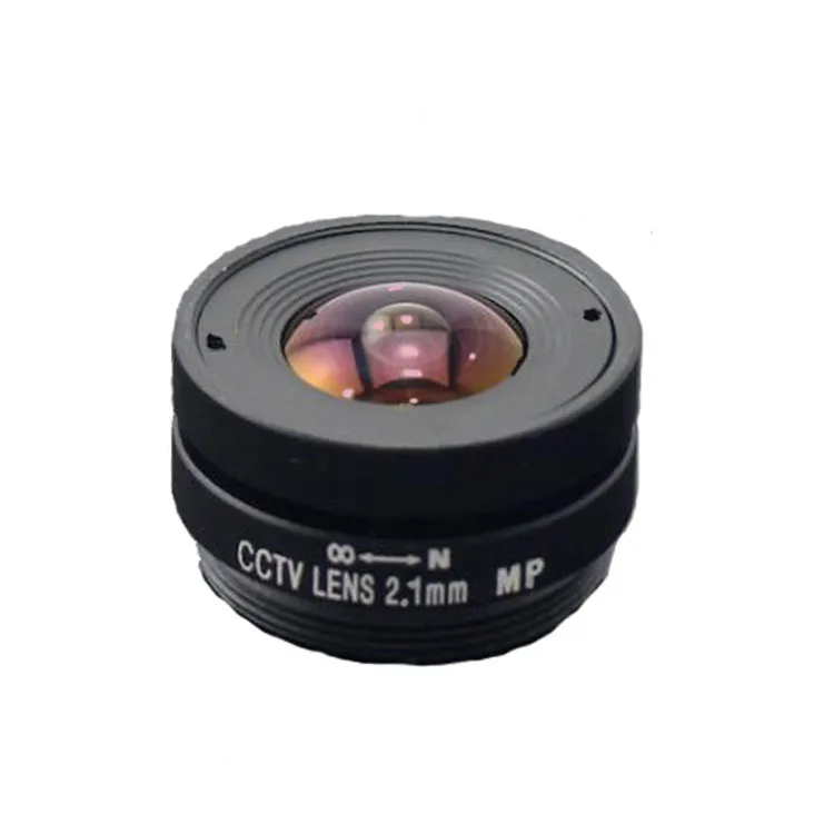 2,1 mm F1.8 megapixel 2,1 mm široký uhol CS pripevnenie pevná šošovka CCTV pre 1/3 veľkosti snímača