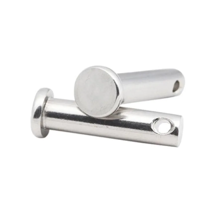 2-10ks M2 m2,5 m3 m4 m6 m8 m8 m10 m12 Clevis Pins Clevis Pins Hriadeľ plochá hlava s valcovými kolíkmi s otvorom