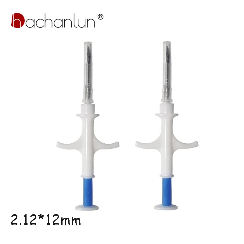 2,12x12 mm ISO11784 FDX-B CAT Dog Microchip Animal Strike ID Implantát PET PET PREHLIVÉ ILEU Vet RFID Injector Pit Pit pre zvieratá