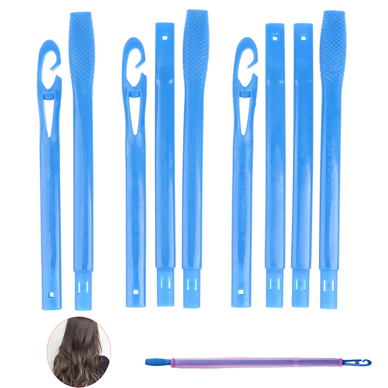2/3/4k. Manuálne vlasové natáčky valčeky Magický pákový efekt DIY vlasové natáčky Špirálový kruh Curling Wand BEZPEČNO