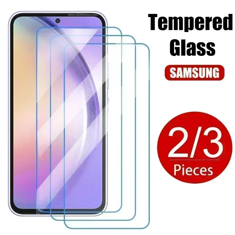 2/3 ks temperované sklo pre Samsung Galaxy A54 A14 A34 A24 S21 S20 Fe 5G S24 S23 S22 Ultra plus A53 A73 A33 A13 A12 A12 A52 A51 A10 A10
