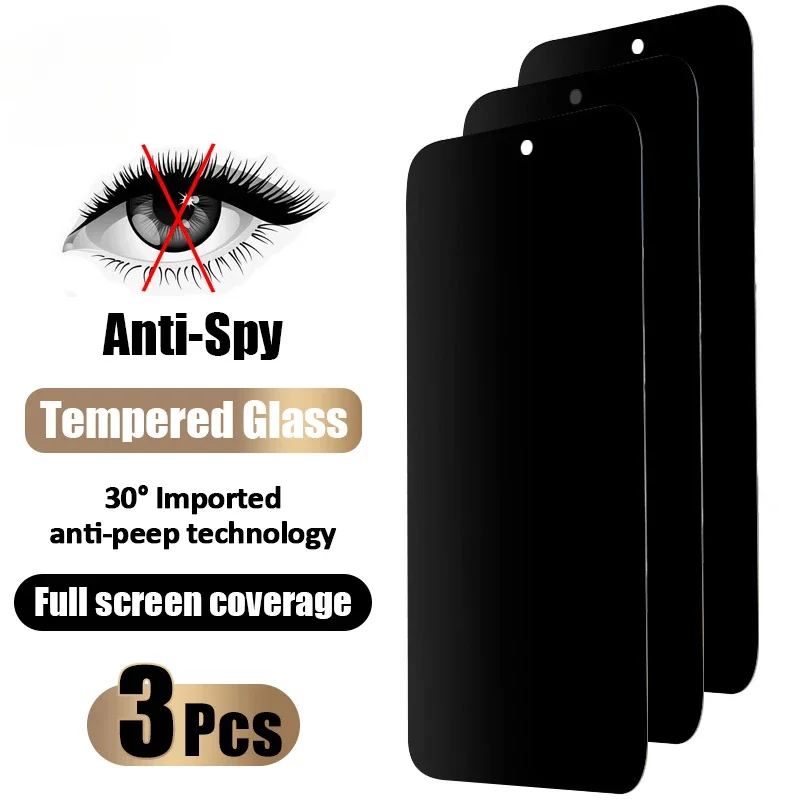 2-3ks ochrana ochrany osobných údajov pre ochranu súkromia pre OnePlus Nord 3 2T CE 3 2 LITE ANTI-SPY FILM ACE 2V PRO 10T 10R 9RT 9R 8T 7T Temperované sklo
