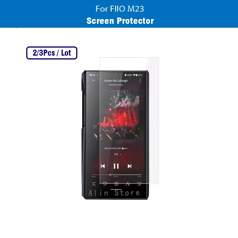 2/3ks/veľa pre ochrancu obrazovky FIIO M23 HIFI Player MP3 HD Temperovaný sklenený ochranný film