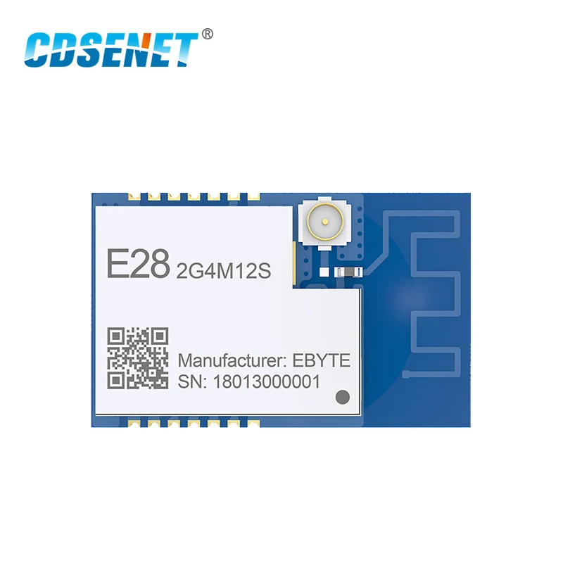 2,4 GHz Modul SPI 12.5dbm ROHS 2.0 LORA Spektrum SX1280 Bezdrôtový modul Bluetooth Wireless RF Transceiver E28-2G4M12S
