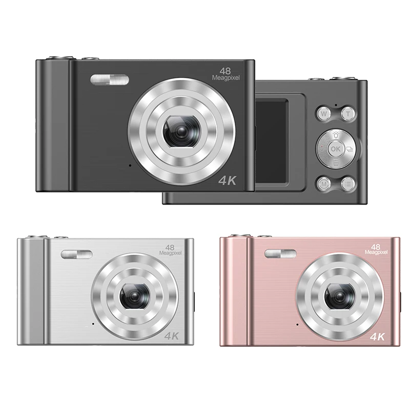 2,4 palcová obrazovka 48 MP 4K Digitálny fotoaparát HD 16X Zoom Professional for Student Campus Home Travel Prenosné video fotografie